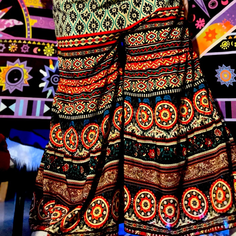 Boho flare pants